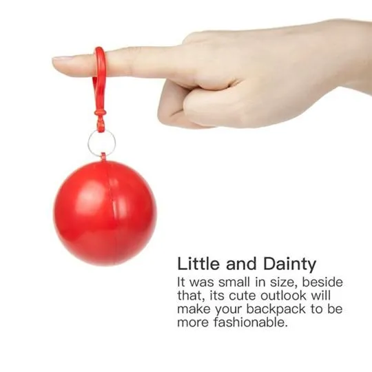 Adjustable Raincoat Ball (Free Size & Reusable )