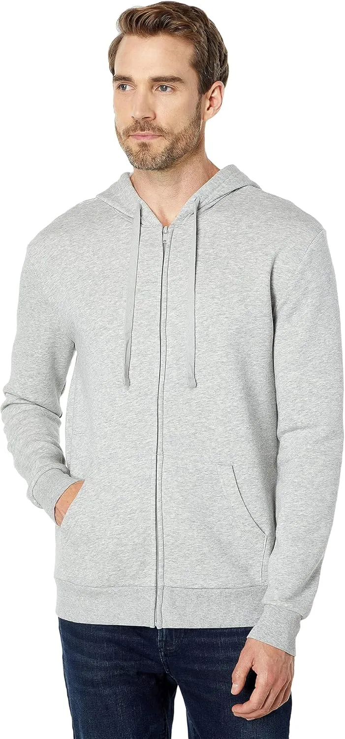 Alternative Men's Hoodie, Eco-Cozy Fleece Full-Zip Hooded Sweatshirt