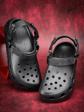 Bersache Extra Soft Classic Casual with  Regular wear with Ultra Soft & Flexibility Technology Clog's for Men's & Boy's (6137-Black)