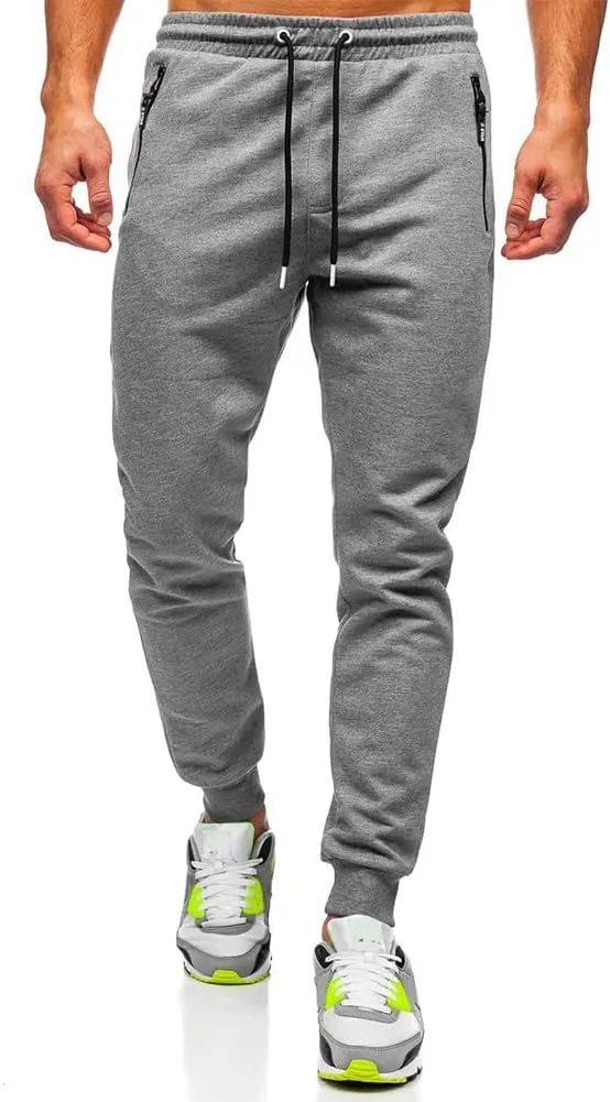 BUXKR Mens Casual Joggers Sweatpants for Jogging,Running or Athletic Activities