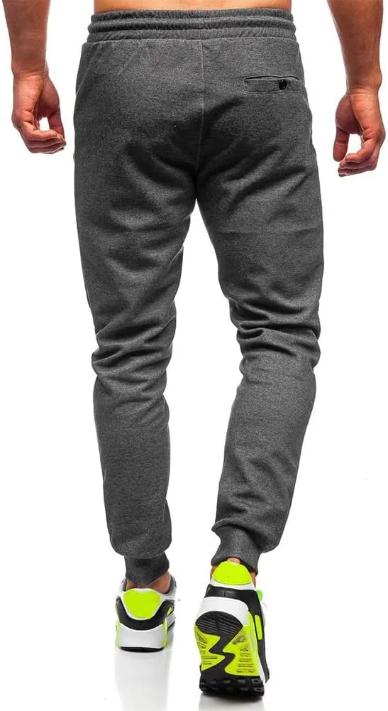 BUXKR Mens Casual Joggers Sweatpants for Jogging,Running or Athletic Activities