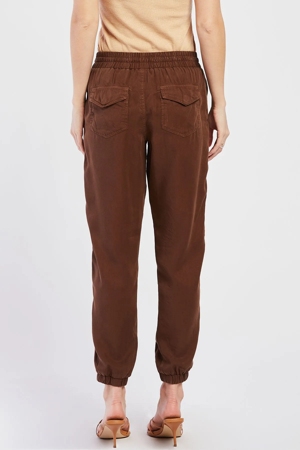 Cocoa brown jogger pants