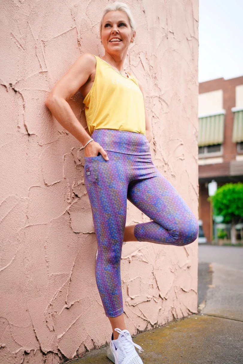 Creation Legging |  3 elements Print Activewear Legging For Women