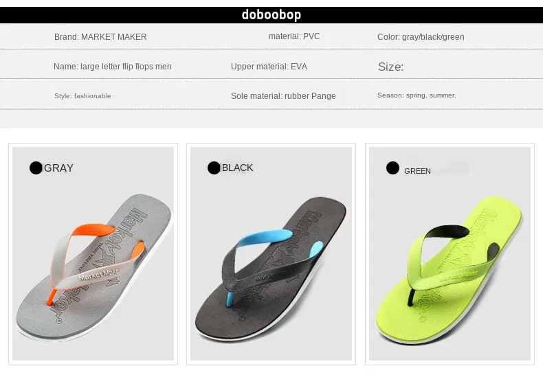 Fantastic fashionable flip flops...