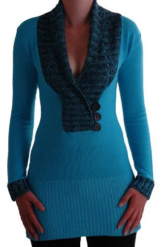 Genna Knitted Cowl Neck Tops