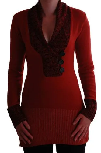 Genna Knitted Cowl Neck Tops