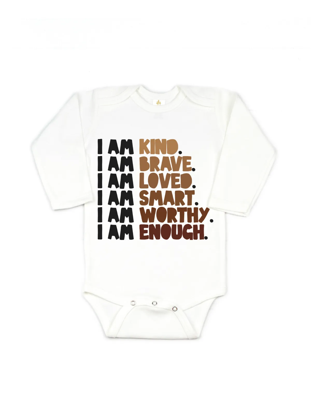 I Am Affirmations Baby Bodysuit