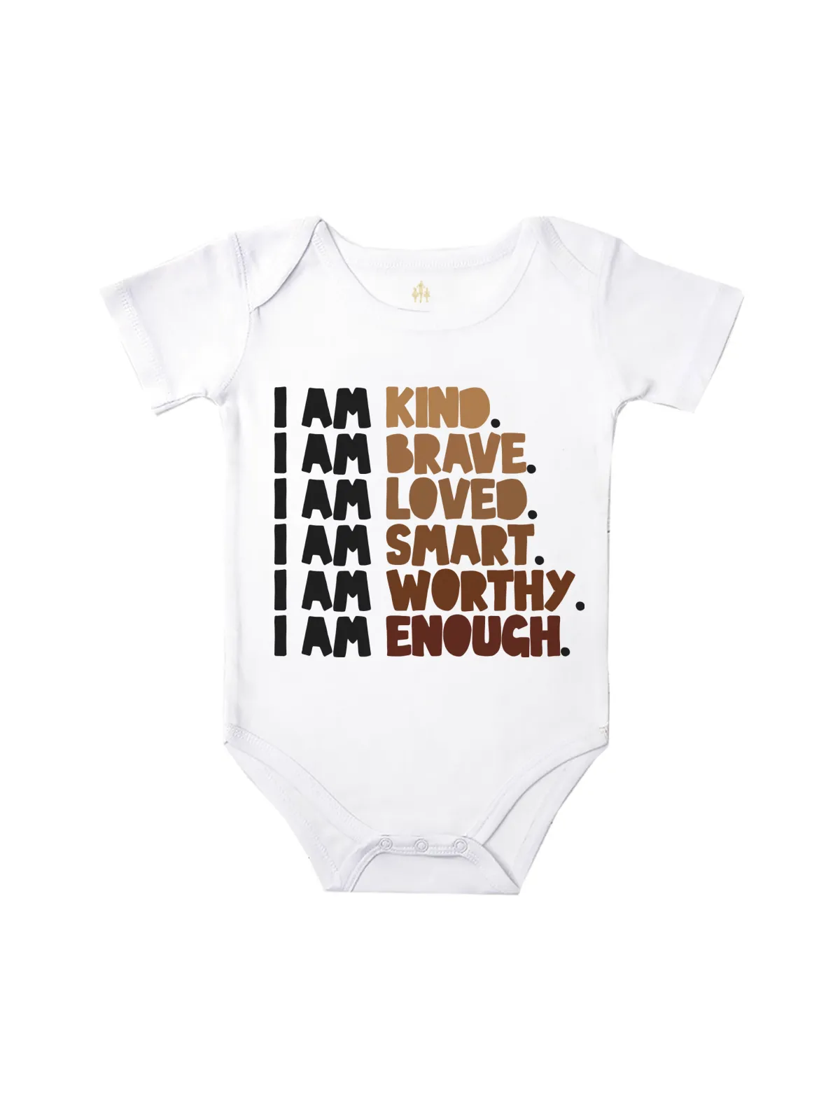 I Am Affirmations Baby Bodysuit