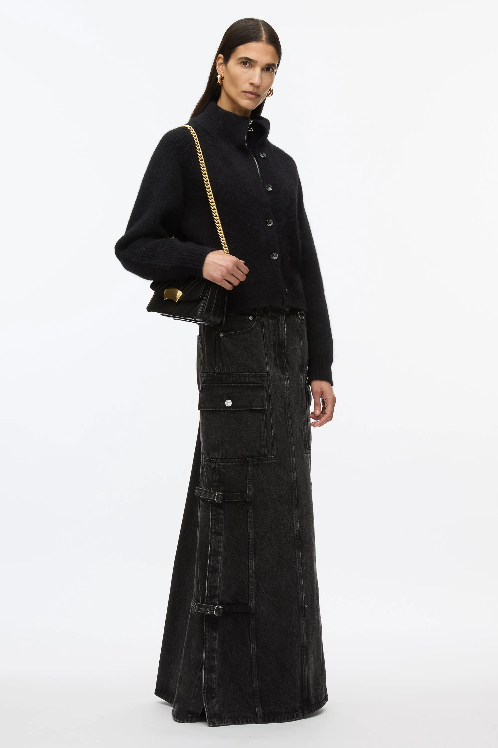 Infinity Placket Cardigan