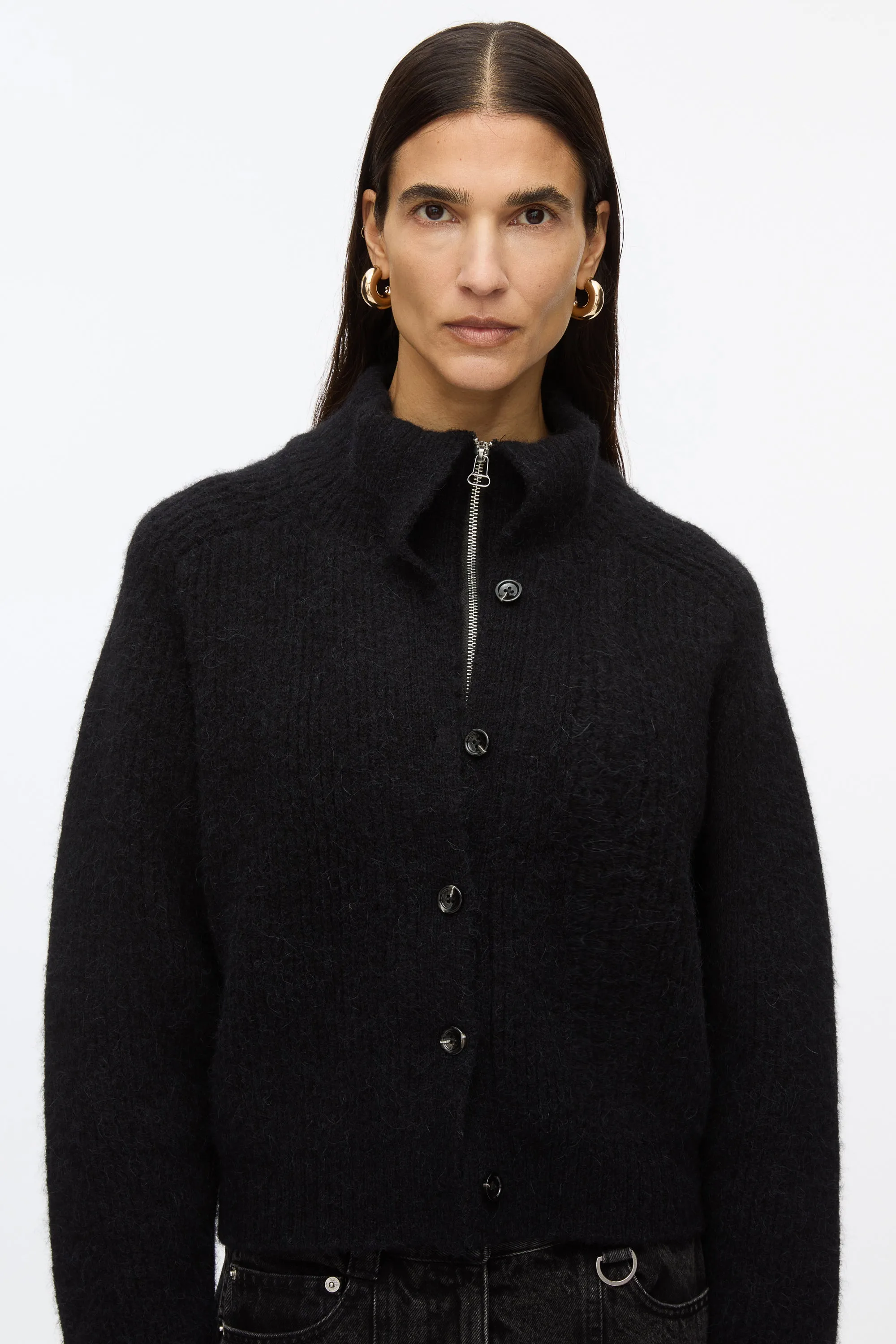 Infinity Placket Cardigan