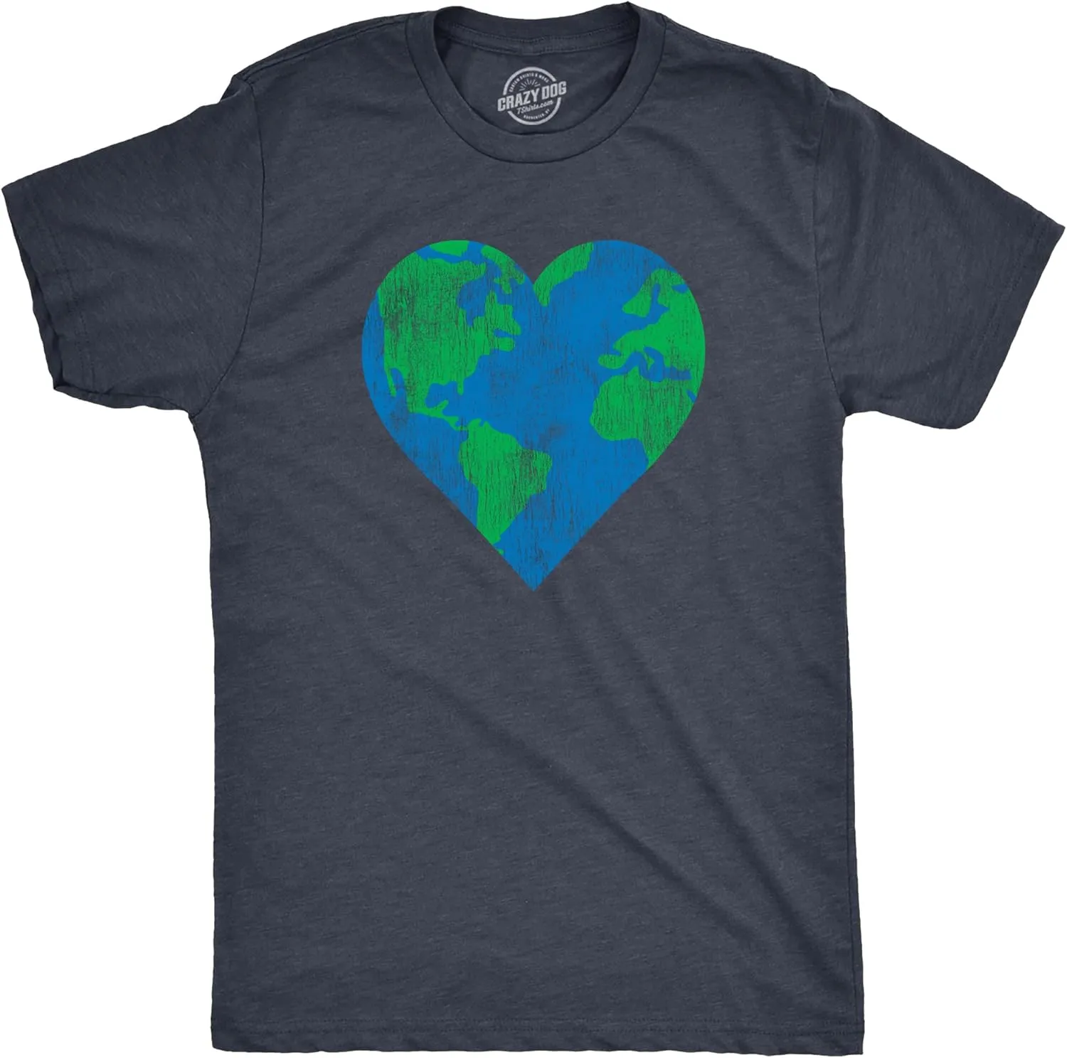 Mens Earth Day T Shirts Funny Green Environmental Graphic Novelty Recycling Tees for Guys