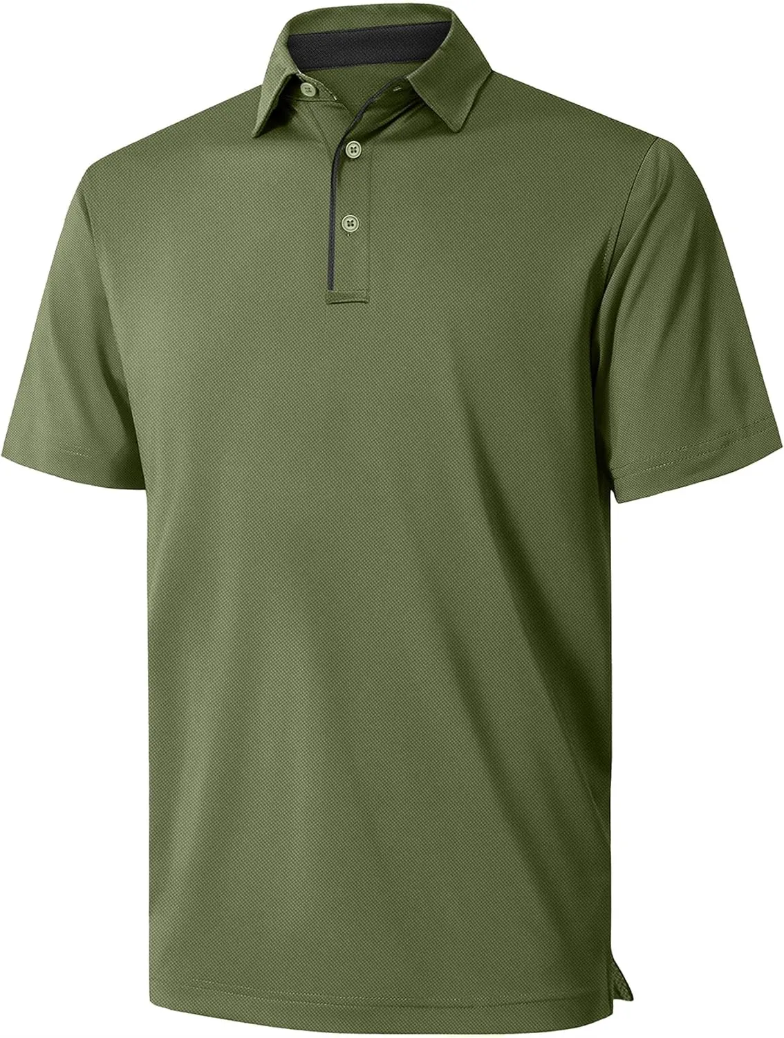NIASHOT Mens Polo Shirt Short Sleeve Golf Sports Casual Tee