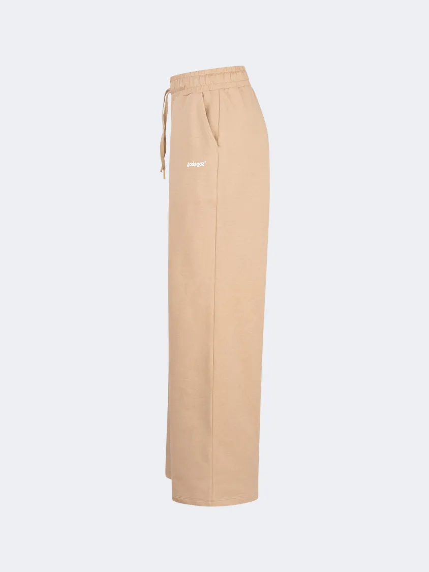 Oil And Gaz Stylish Women Lifestyle Suit Beige