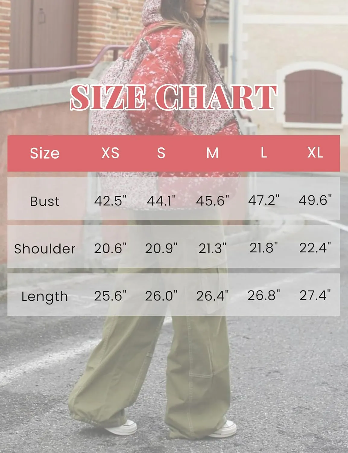 Omoone Women's Quilted Lightweight Jackets Cropped Floral Packable Puffer Jacket Winter Coat
