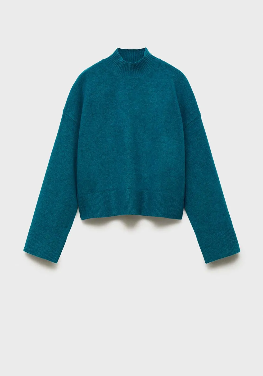 Perkins neck knitted sweater - Green