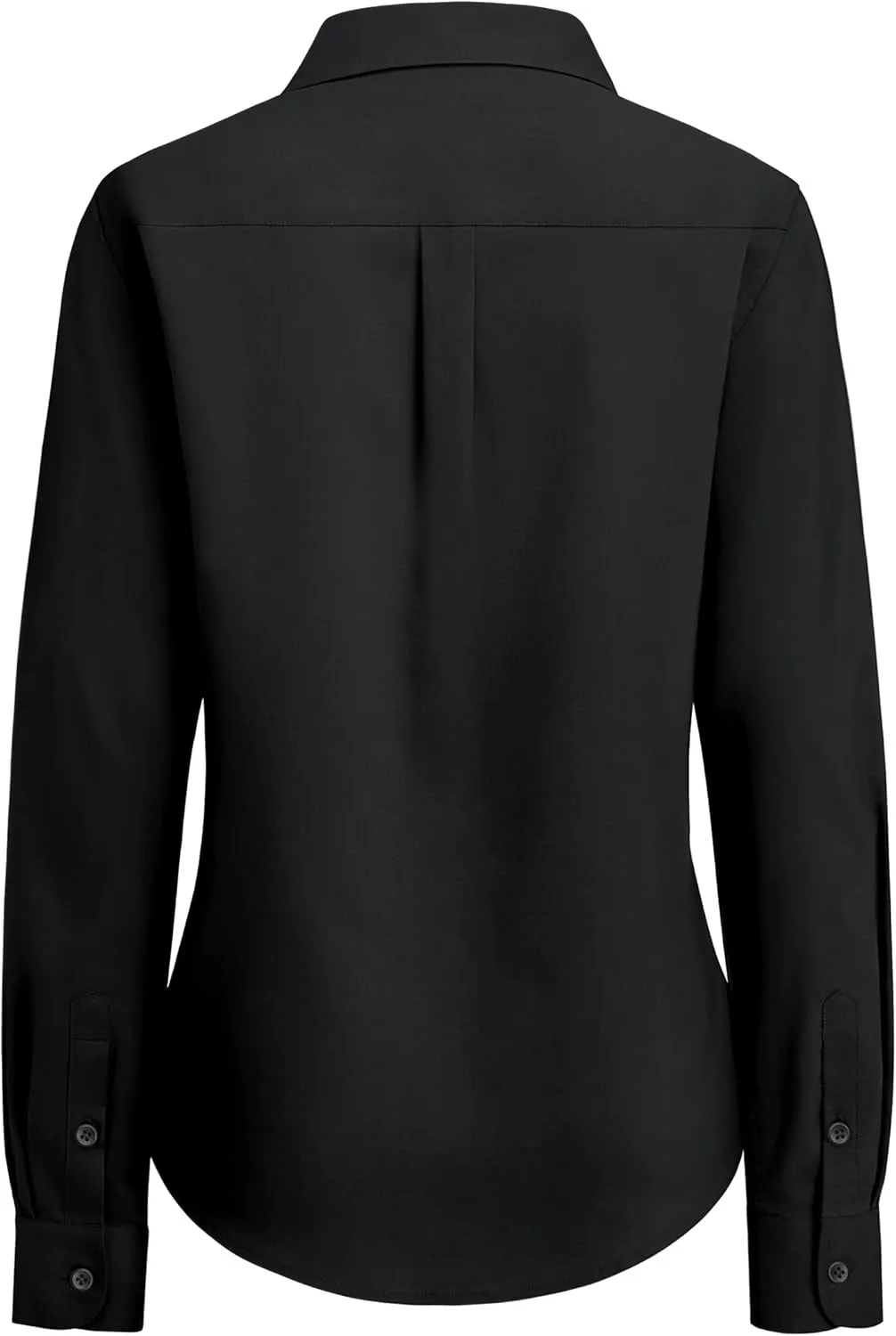 siliteelon Button Down Shirts Women Oxford Shirt Long Sleeve Stretch Dress Shirts Wrinkle Free Business Work Office Blouse
