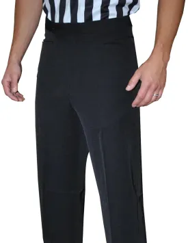 Smitty Polyester Flat Front Basketball Referee Pants with Western Cut Pockets