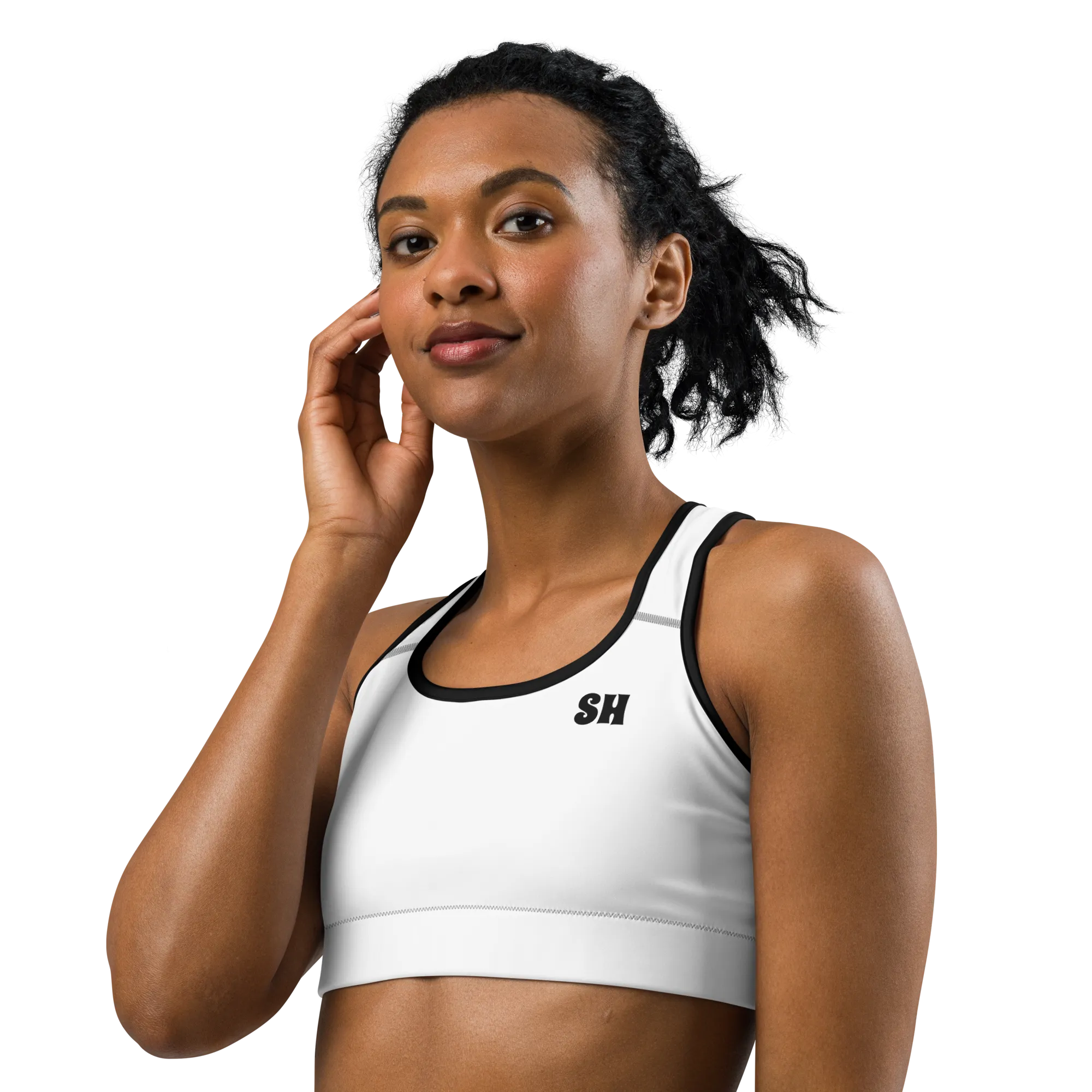 Sports bra - Seashell White