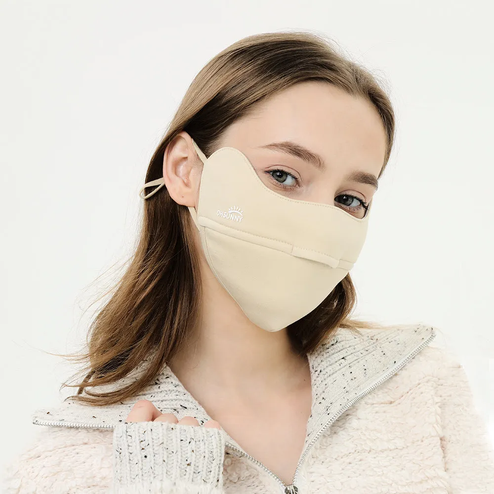 Winter Warm Face Cover with Nose Opened Breathable Balaclava Reusable Facemask