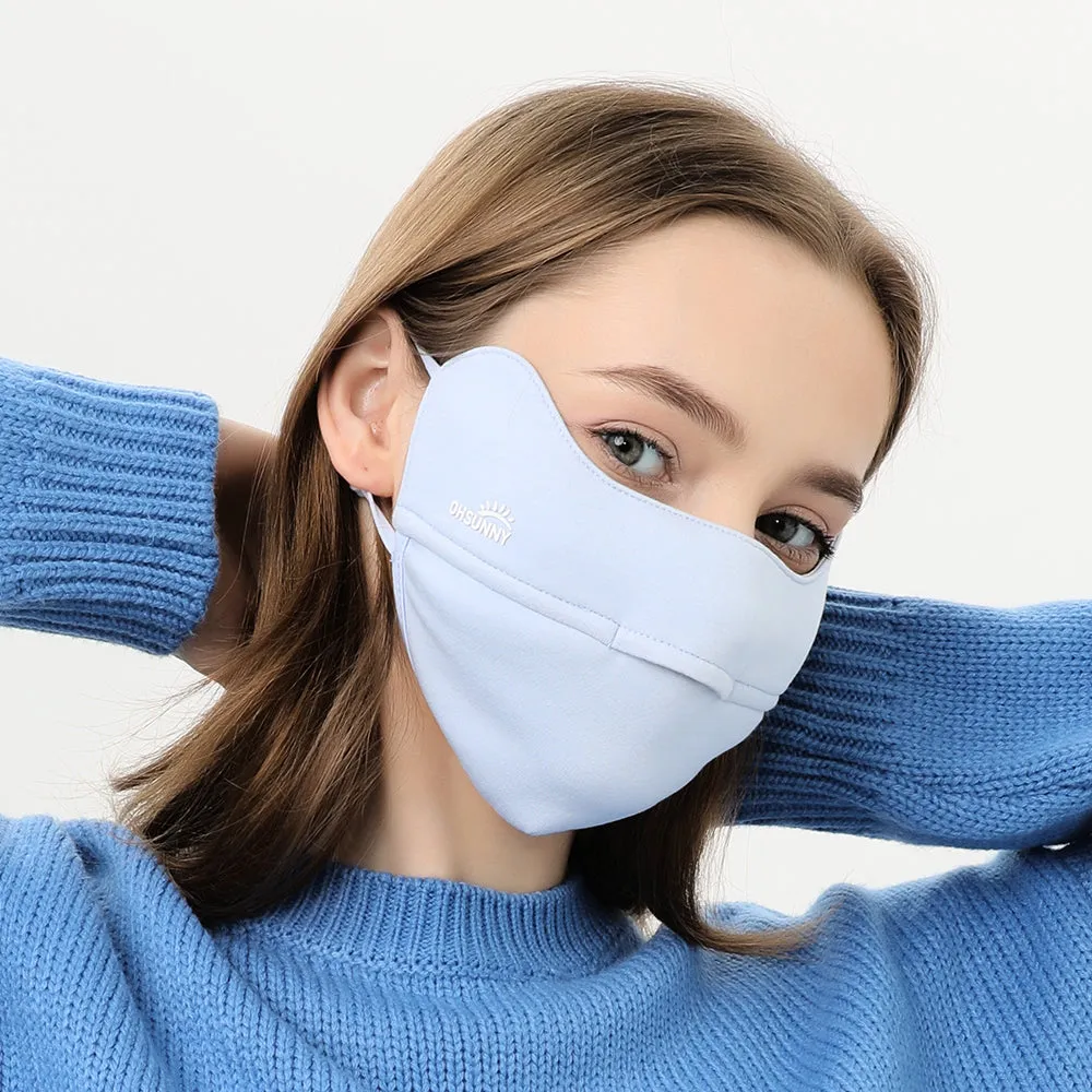 Winter Warm Face Cover with Nose Opened Breathable Balaclava Reusable Facemask