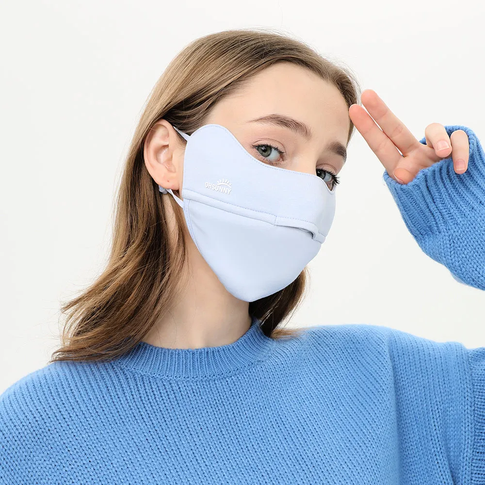 Winter Warm Face Cover with Nose Opened Breathable Balaclava Reusable Facemask
