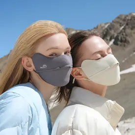 Winter Warm Face Cover with Nose Opened Breathable Balaclava Reusable Facemask