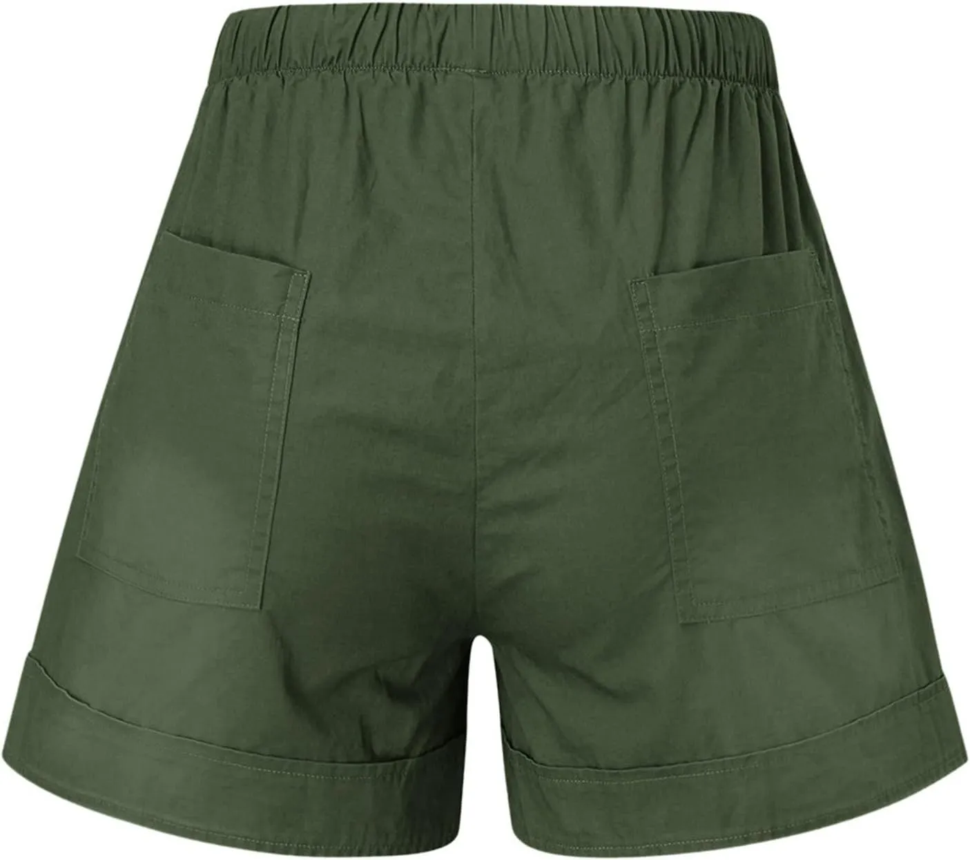 Womens Shorts Casual Summer 2025 Beach Vacation Plus Size Elastic Waist Drawstring with Pockets Comfy Trendy Clothes